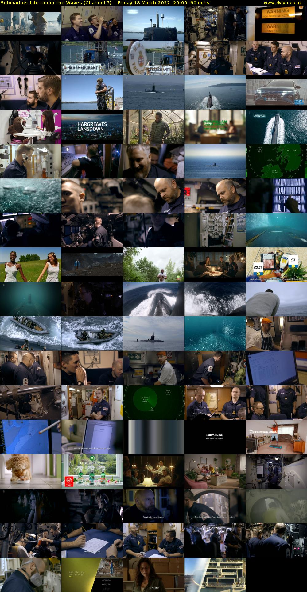 Submarine: Life Under the Waves (Channel 5) Friday 18 March 2022 20:00 - 21:00