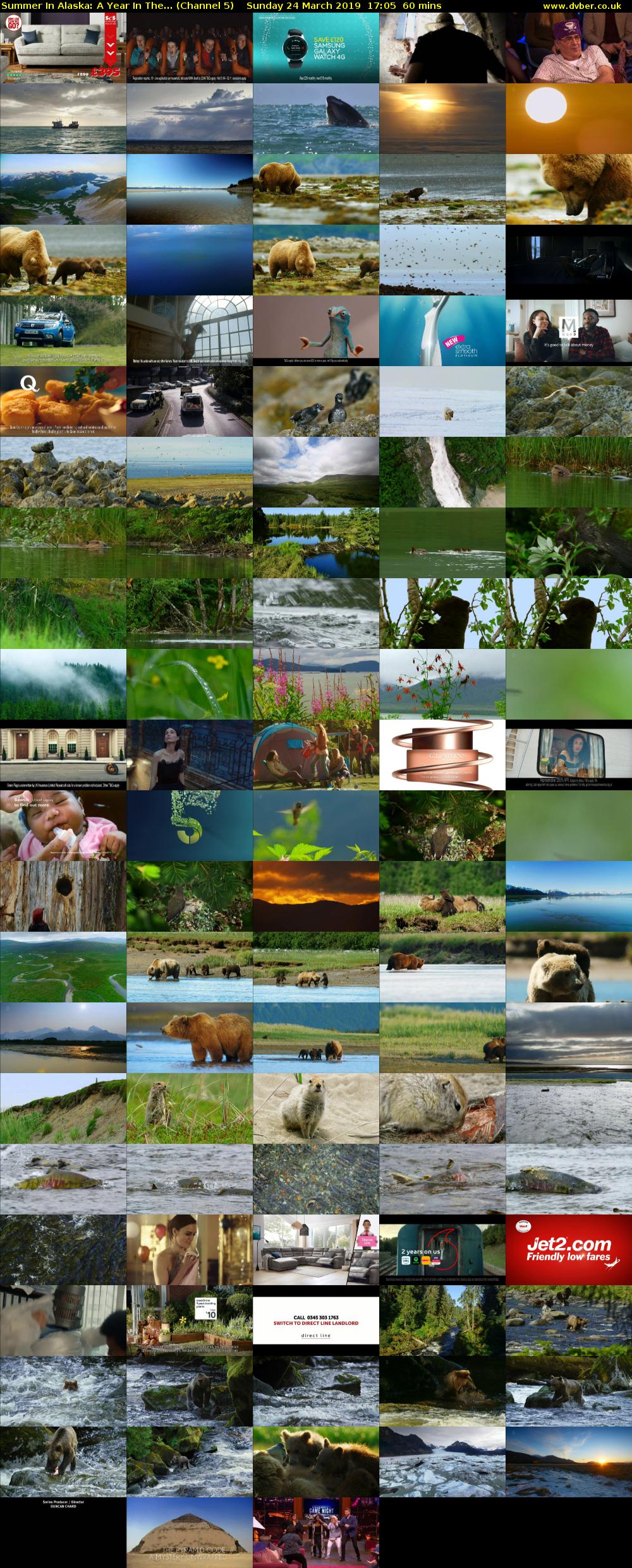Summer In Alaska: A Year In The... (Channel 5) Sunday 24 March 2019 17:05 - 18:05