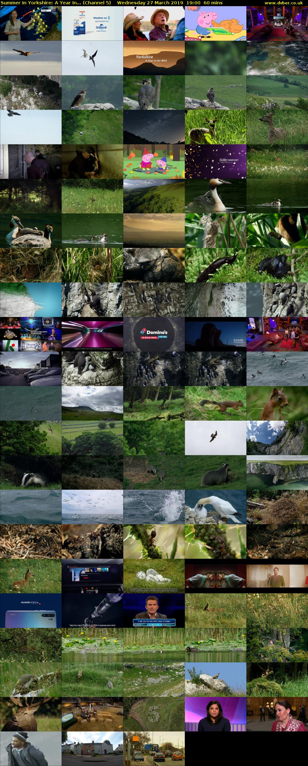 Summer In Yorkshire: A Year In... (Channel 5) Wednesday 27 March 2019 19:00 - 20:00
