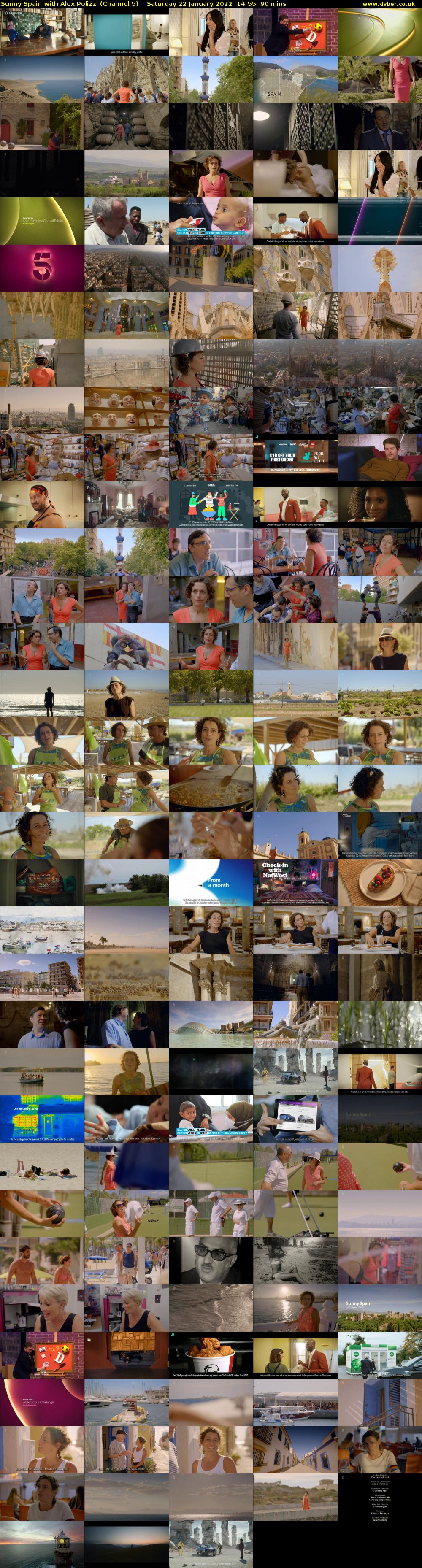 Sunny Spain with Alex Polizzi (Channel 5) Saturday 22 January 2022 14:55 - 16:25