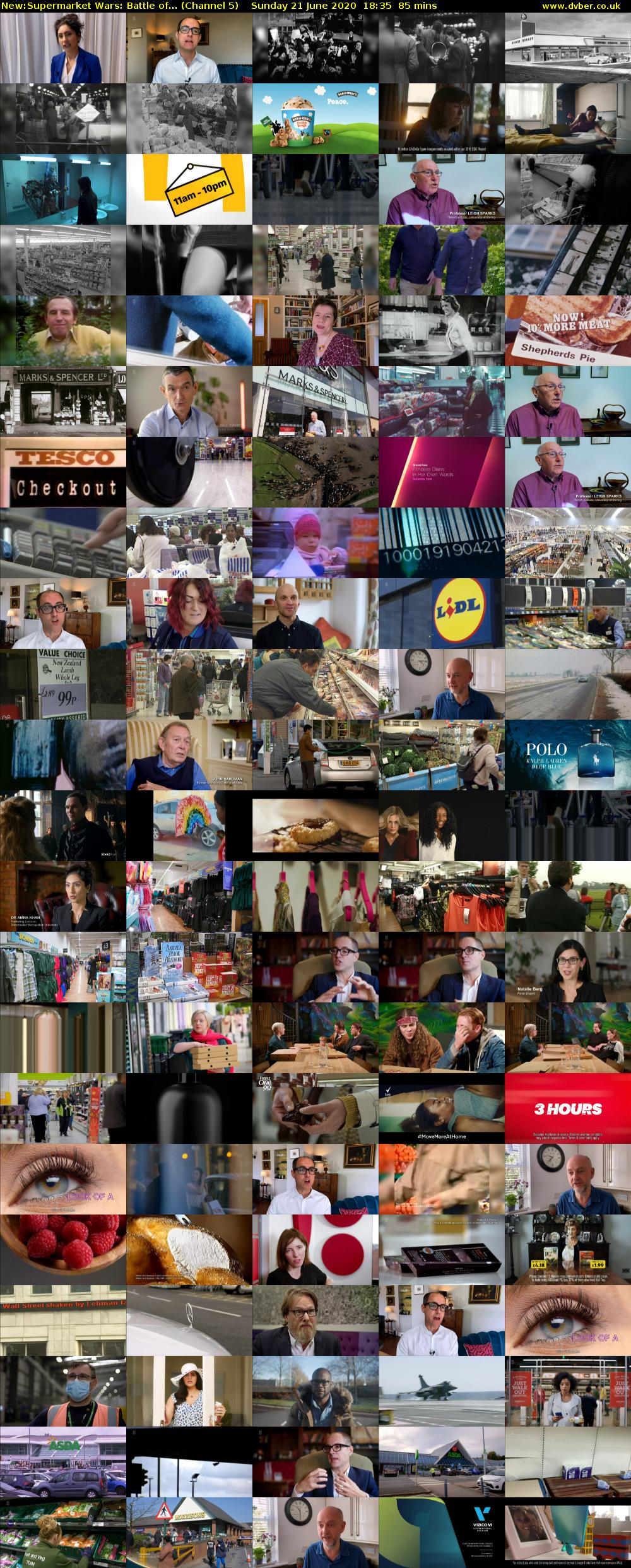 Supermarket Wars: Battle of... (Channel 5) Sunday 21 June 2020 18:35 - 20:00