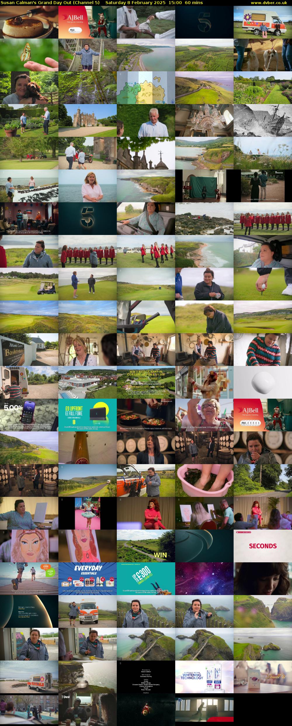Susan Calman's Grand Day Out (Channel 5) Saturday 8 February 2025 15:00 - 16:00