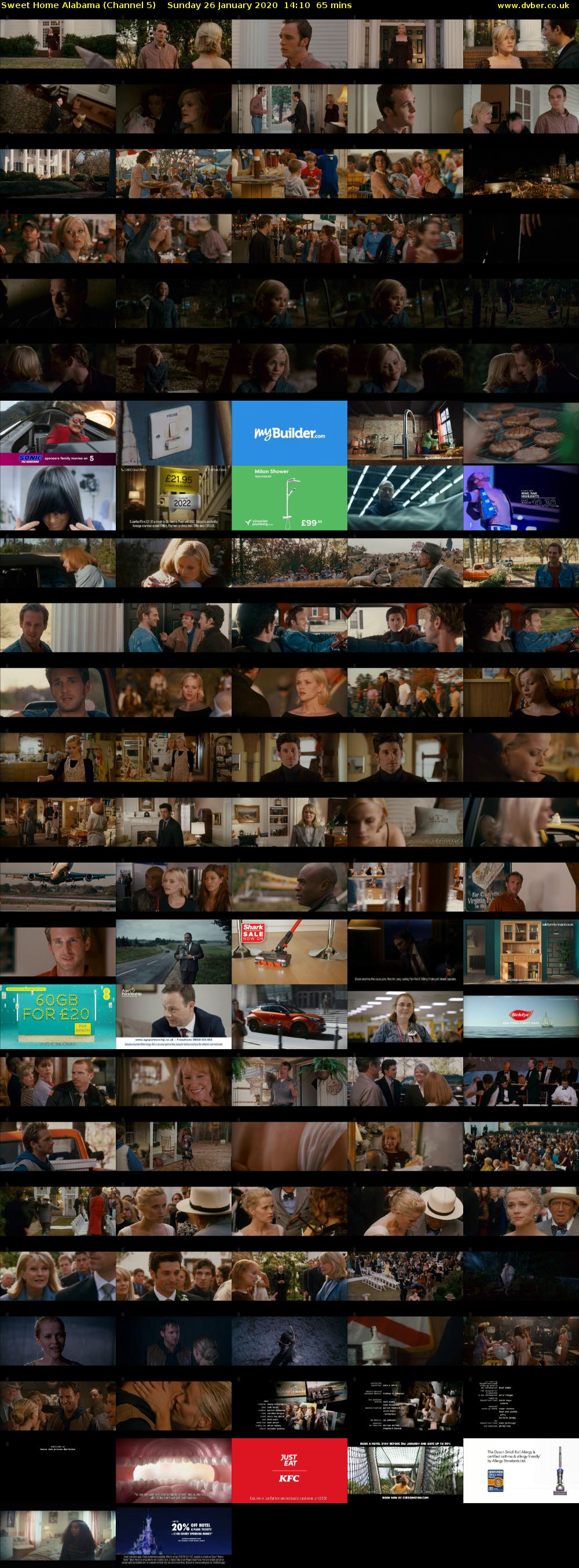 Sweet Home Alabama (Channel 5) Sunday 26 January 2020 14:10 - 15:15