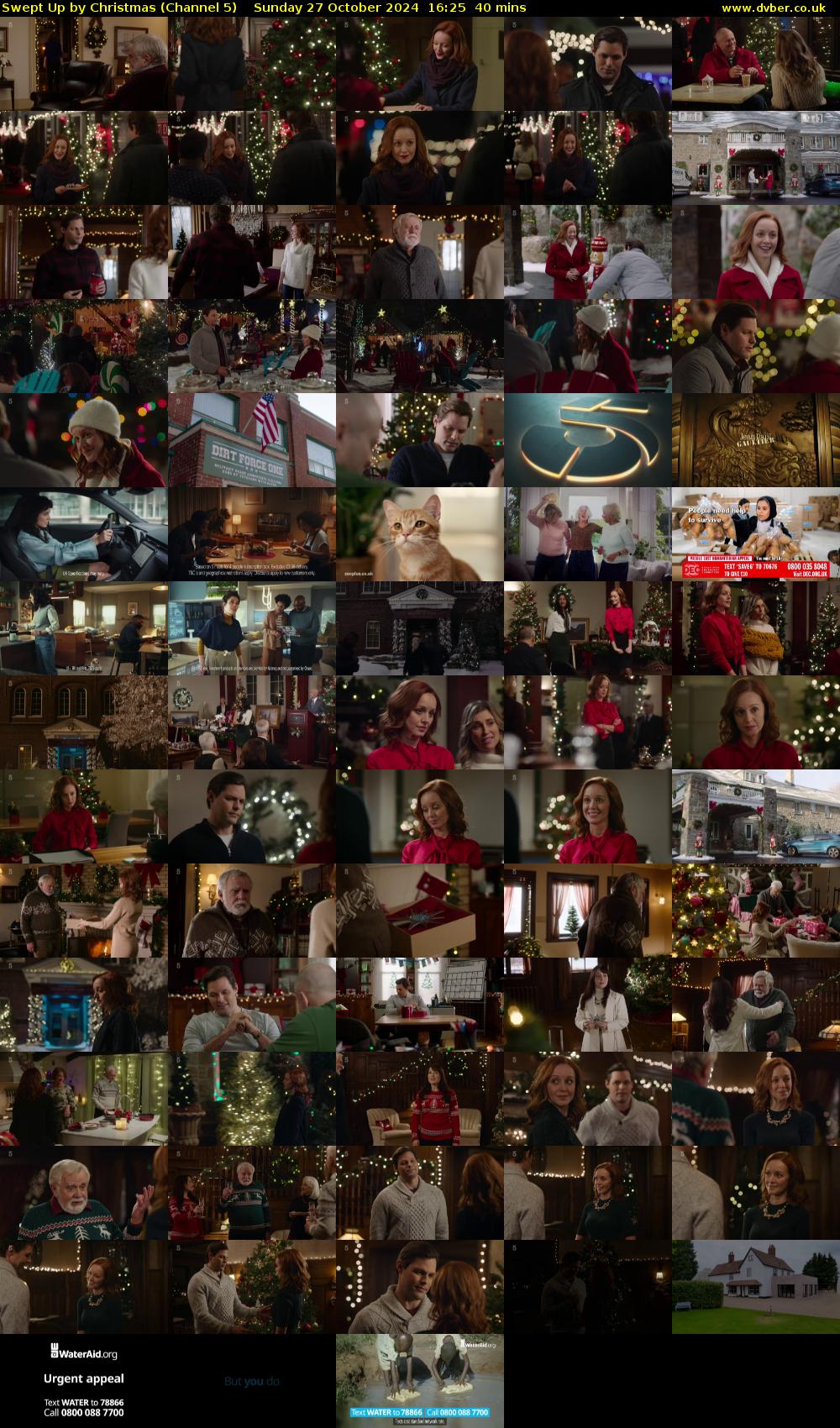 Swept Up by Christmas (Channel 5) Sunday 27 October 2024 16:25 - 17:05