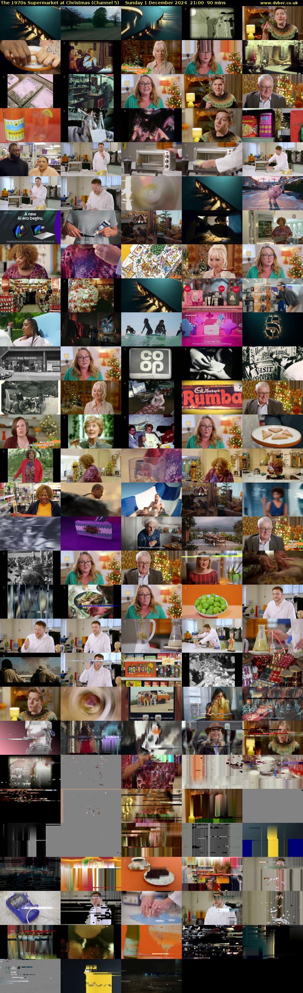 The 1970s Supermarket at Christmas (Channel 5) Sunday 1 December 2024 21:00 - 22:30