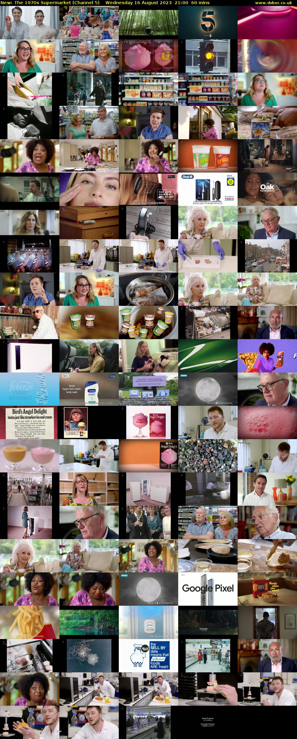 The 1970s Supermarket (Channel 5) Wednesday 16 August 2023 21:00 - 22:00