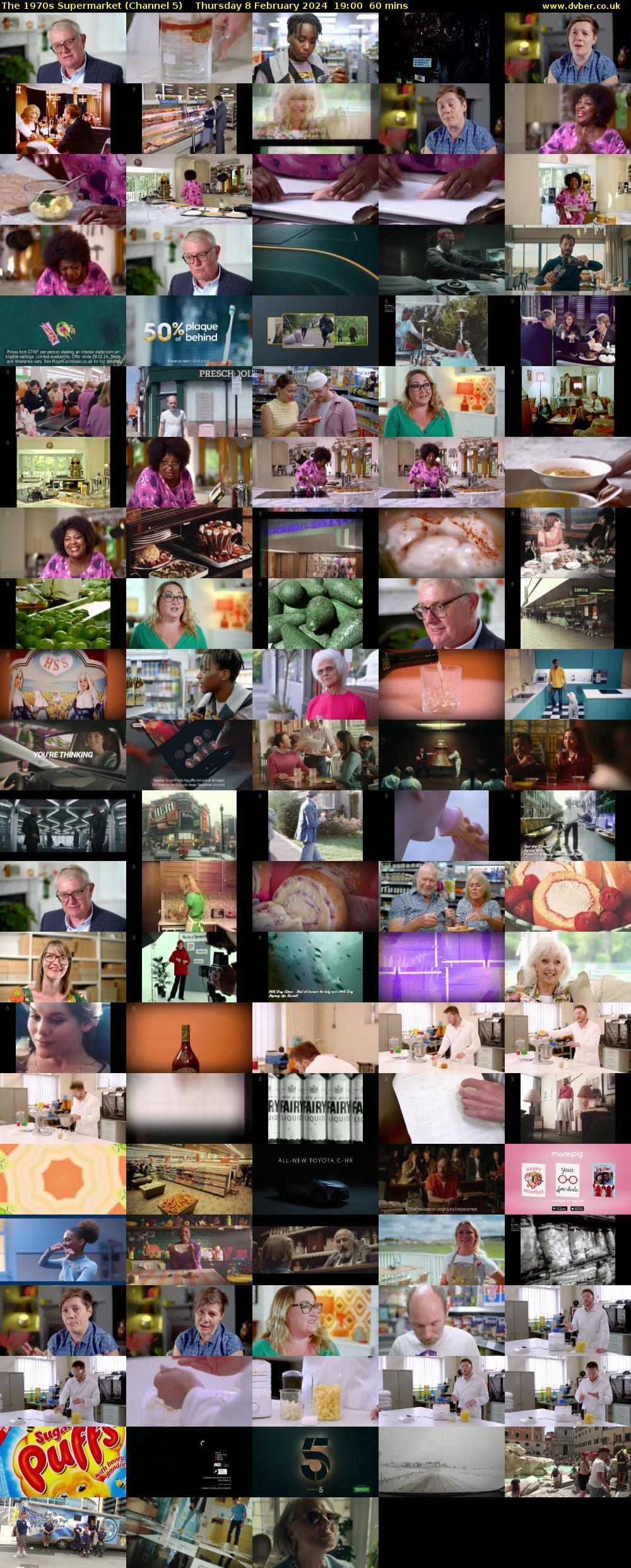 The 1970s Supermarket (Channel 5) Thursday 8 February 2024 19:00 - 20:00