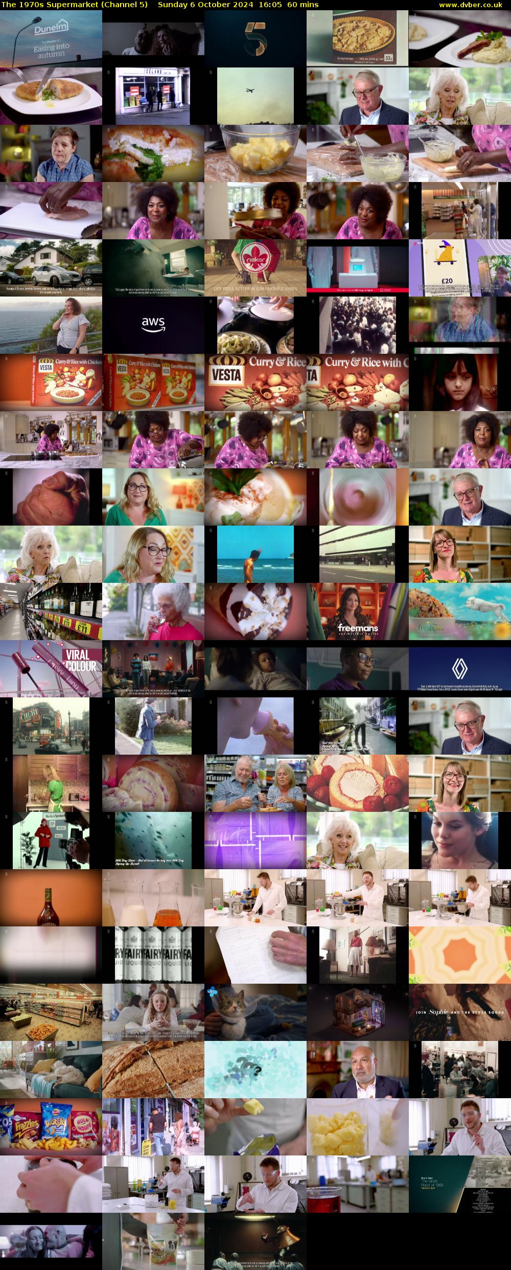The 1970s Supermarket (Channel 5) Sunday 6 October 2024 16:05 - 17:05