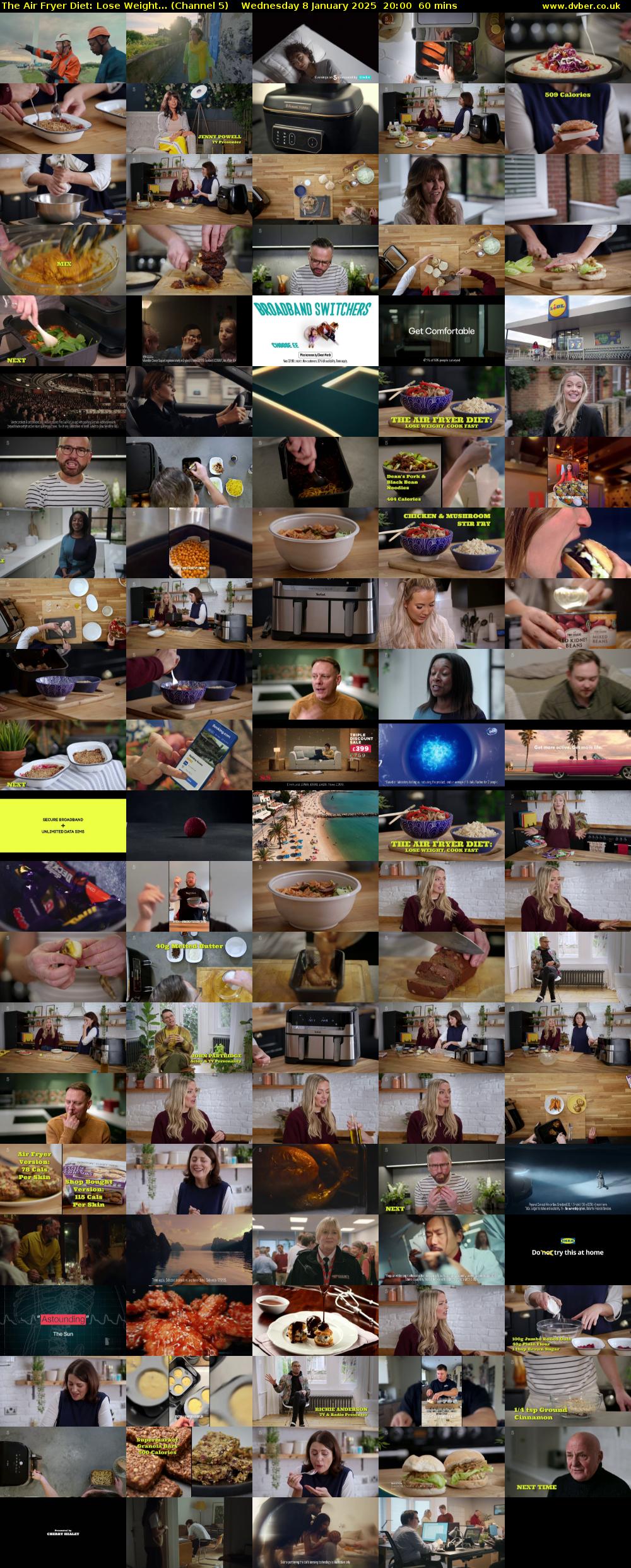 The Air Fryer Diet: Lose Weight... (Channel 5) Wednesday 8 January 2025 20:00 - 21:00