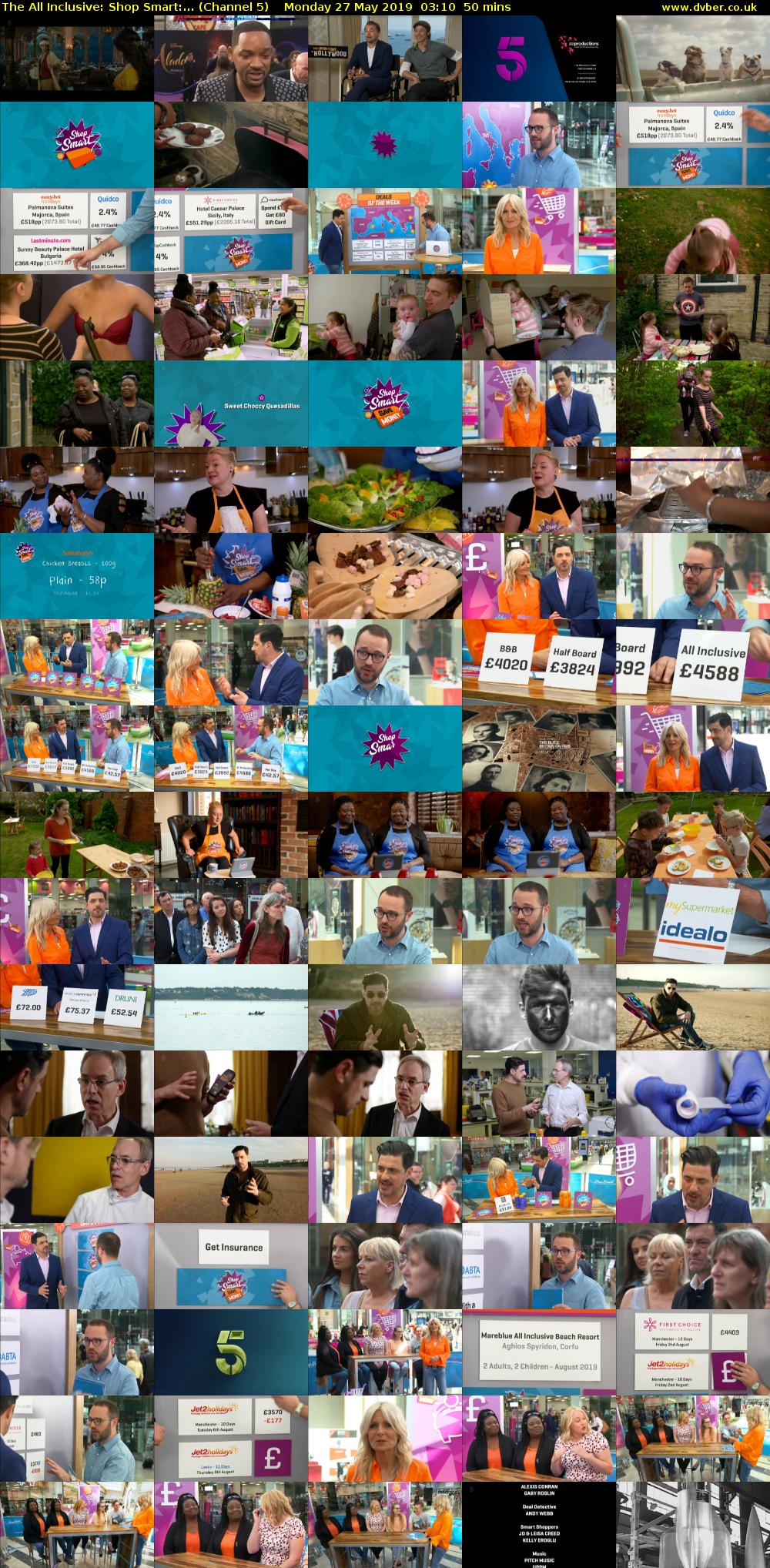 The All Inclusive: Shop Smart:... (Channel 5) Monday 27 May 2019 03:10 - 04:00