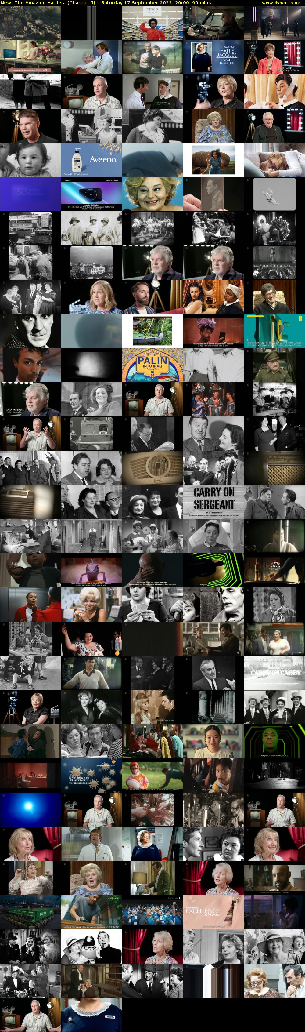 The Amazing Hattie... (Channel 5) Saturday 17 September 2022 20:00 - 21:30