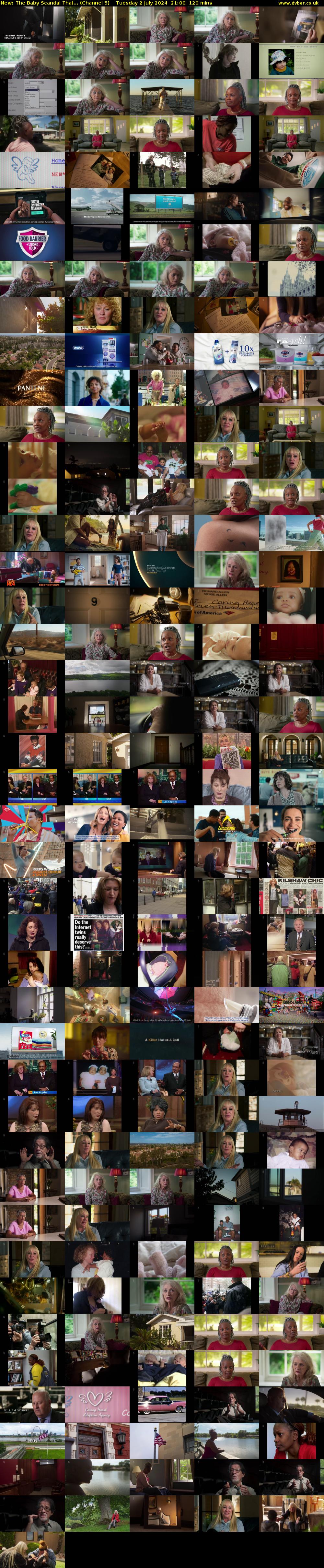 The Baby Scandal That... (Channel 5) Tuesday 2 July 2024 21:00 - 23:00