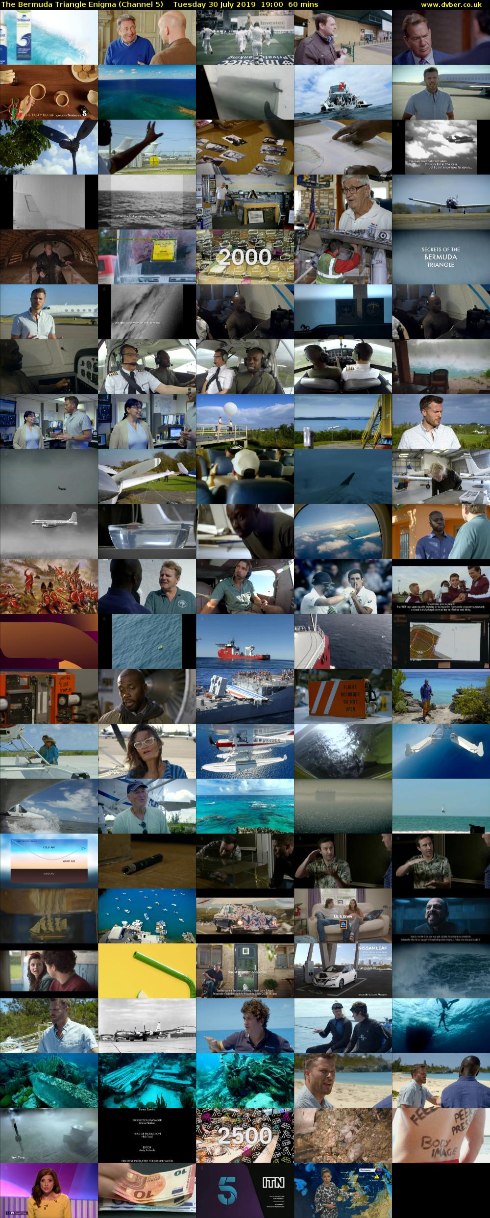 The Bermuda Triangle Enigma (Channel 5) Tuesday 30 July 2019 19:00 - 20:00
