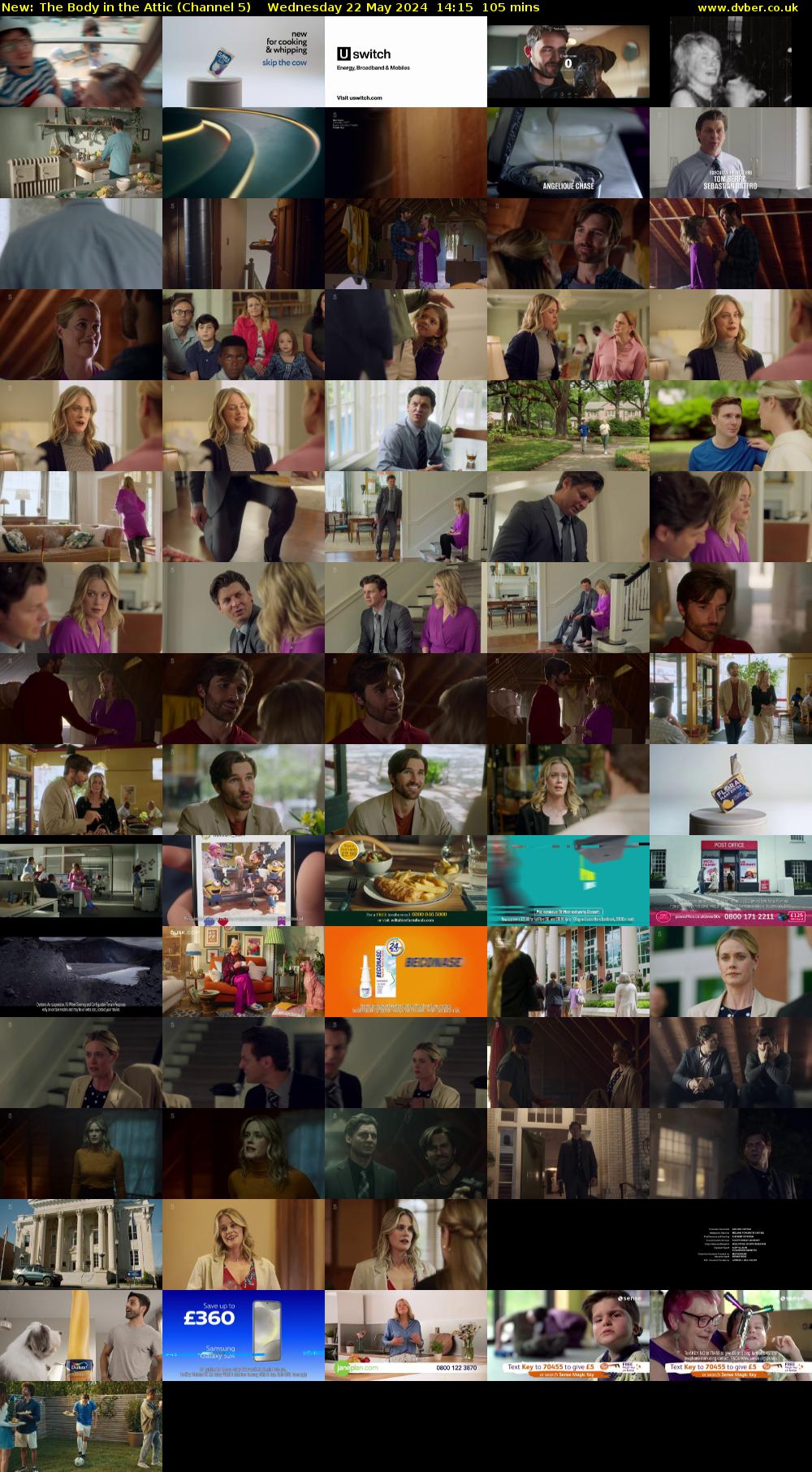 The Body in the Attic (Channel 5) Wednesday 22 May 2024 14:15 - 16:00