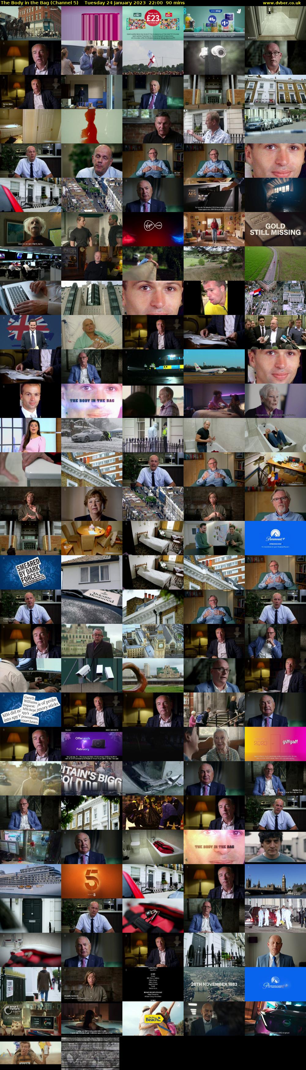 The Body in the Bag (Channel 5) Tuesday 24 January 2023 22:00 - 23:30