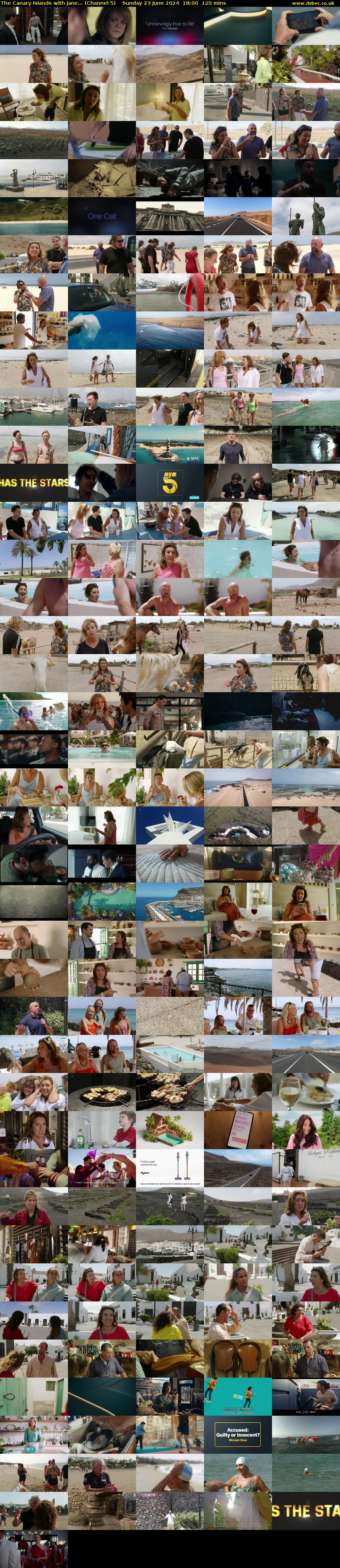 The Canary Islands with Jane... (Channel 5) Sunday 23 June 2024 18:00 - 20:00
