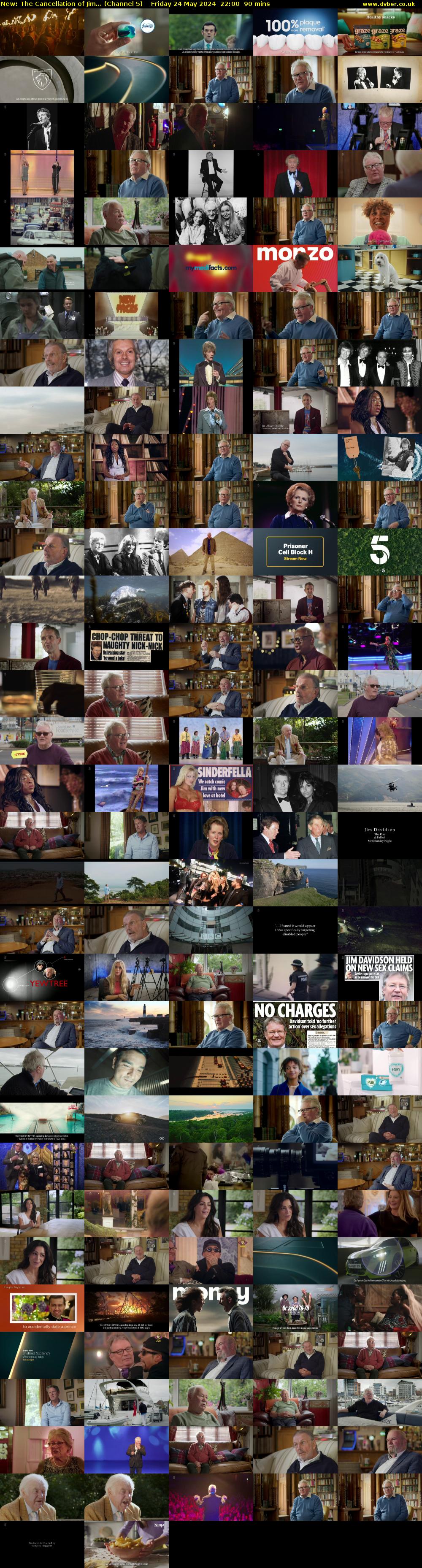 The Cancellation of Jim... (Channel 5) Friday 24 May 2024 22:00 - 23:30