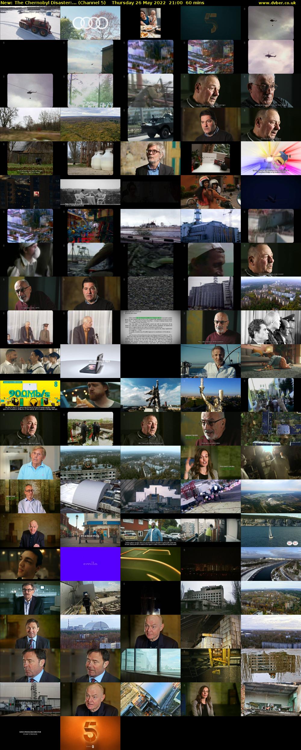 The Chernobyl Disaster:... (Channel 5) Thursday 26 May 2022 21:00 - 22:00