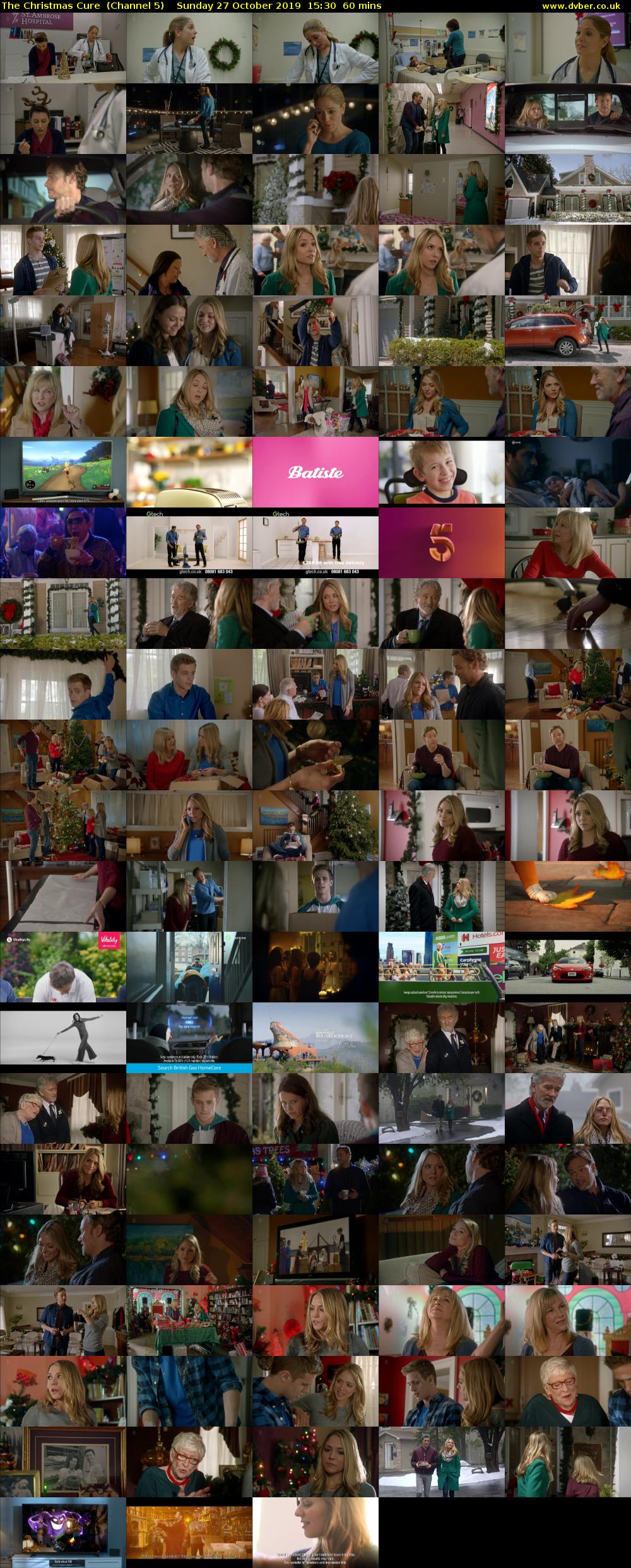 The Christmas Cure  (Channel 5) Sunday 27 October 2019 15:30 - 16:30