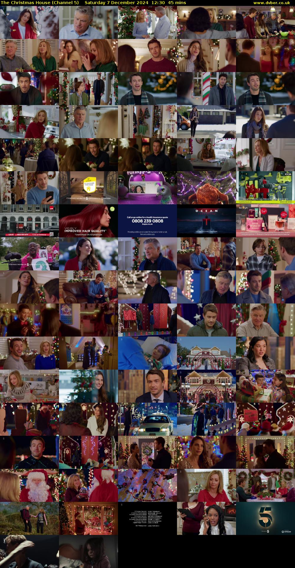 The Christmas House (Channel 5) Saturday 7 December 2024 12:30 - 13:15