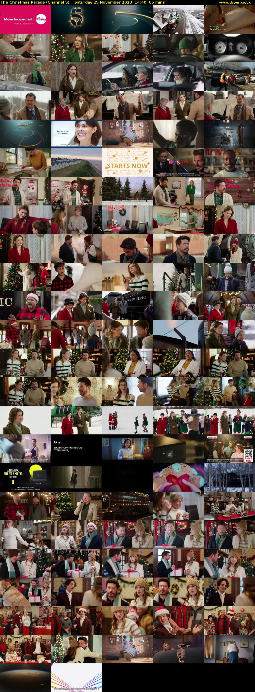 The Christmas Parade (Channel 5) Saturday 25 November 2023 14:40 - 15:45