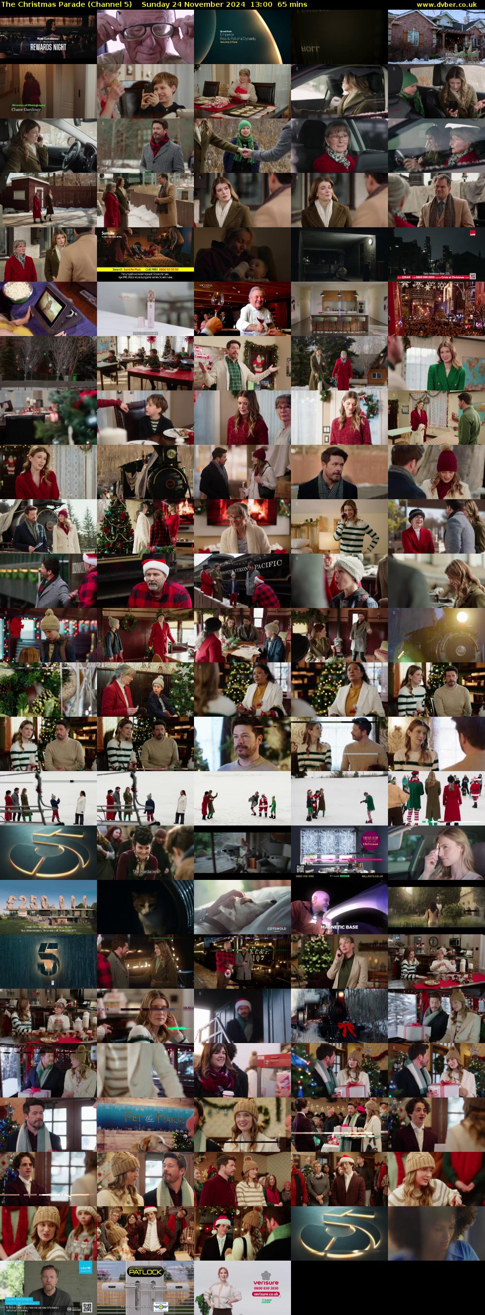 The Christmas Parade (Channel 5) Sunday 24 November 2024 13:00 - 14:05
