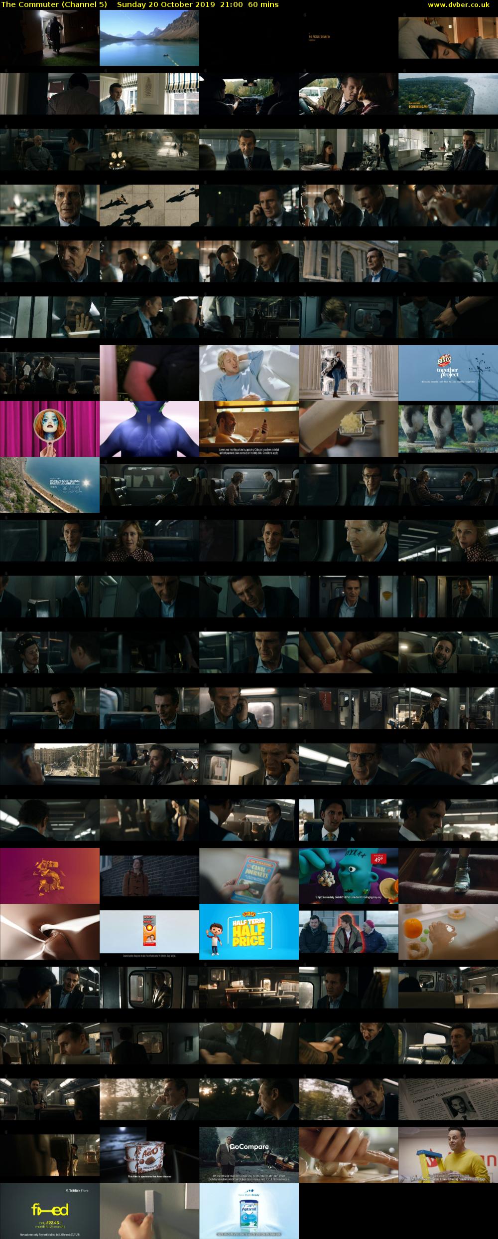 The Commuter (Channel 5) Sunday 20 October 2019 21:00 - 22:00
