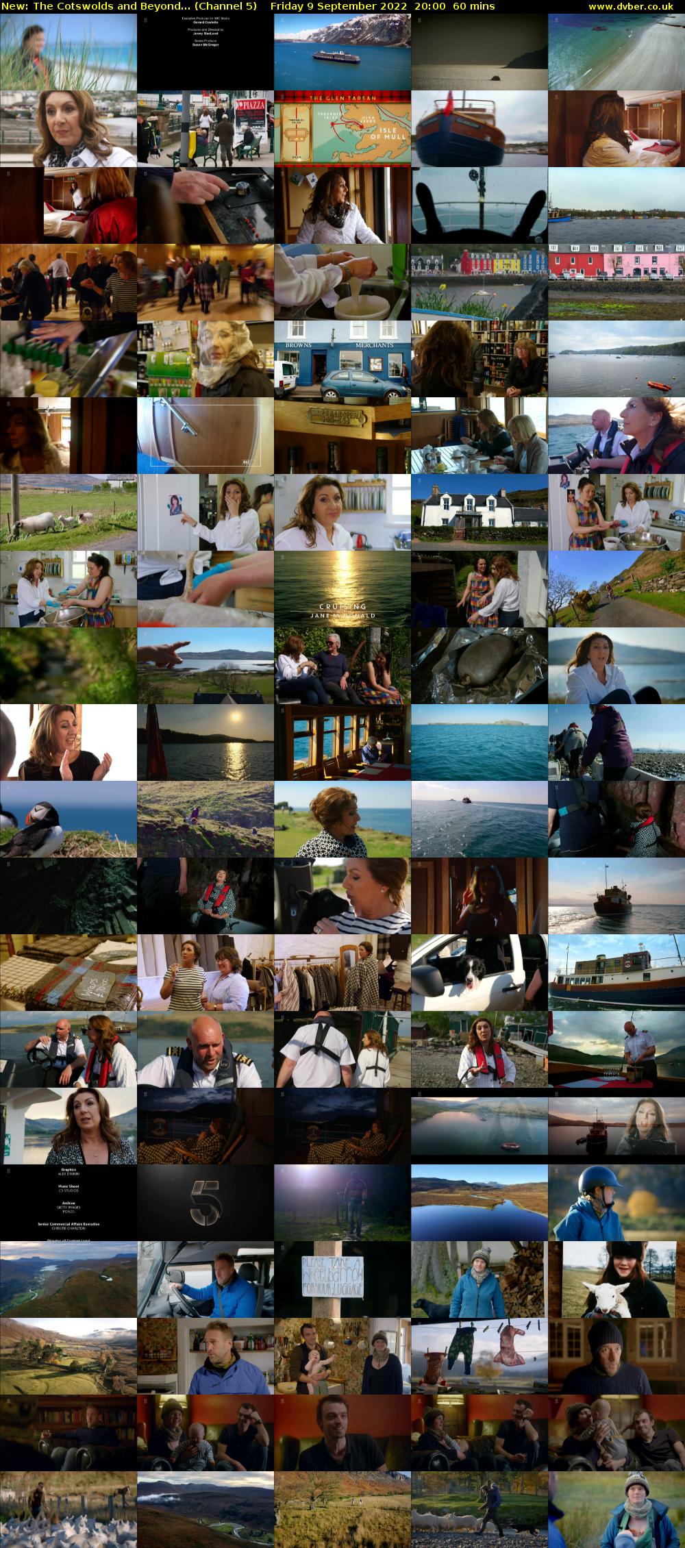 The Cotswolds and Beyond... (Channel 5) Friday 9 September 2022 20:00 - 21:00