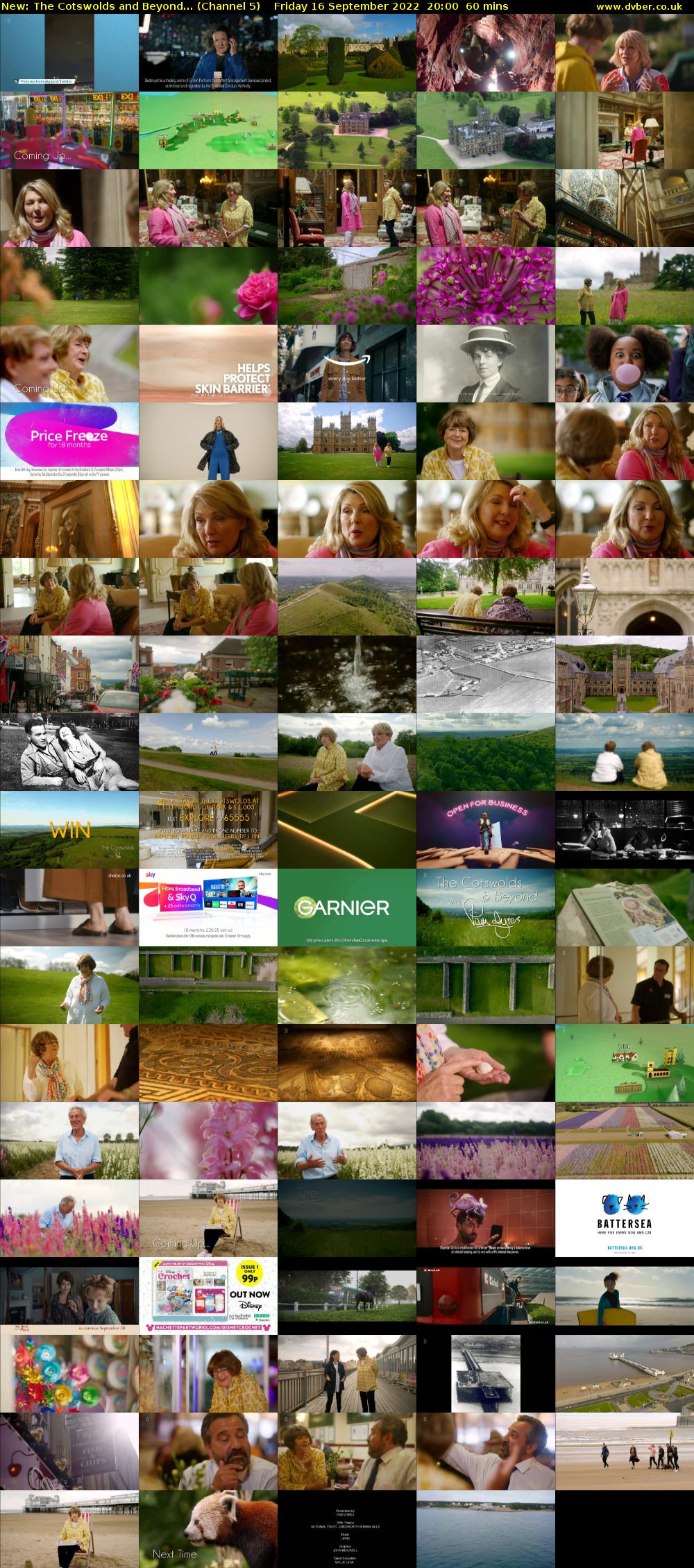 The Cotswolds and Beyond... (Channel 5) Friday 16 September 2022 20:00 - 21:00