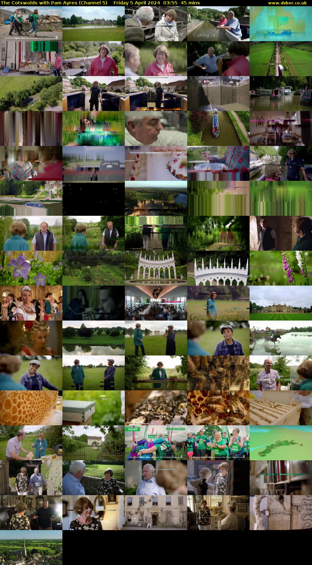 The Cotswolds with Pam Ayres (Channel 5) Friday 5 April 2024 03:55 - 04:40