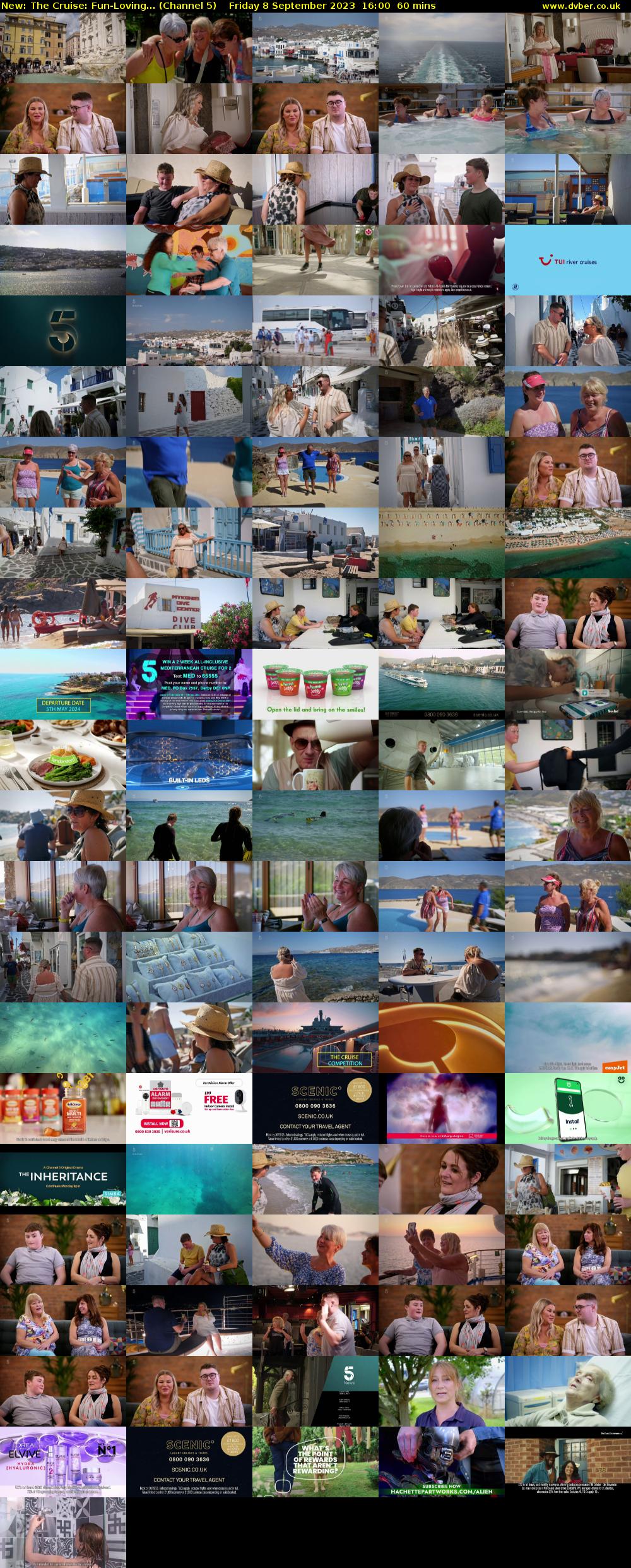 The Cruise: Fun-Loving... (Channel 5) Friday 8 September 2023 16:00 - 17:00