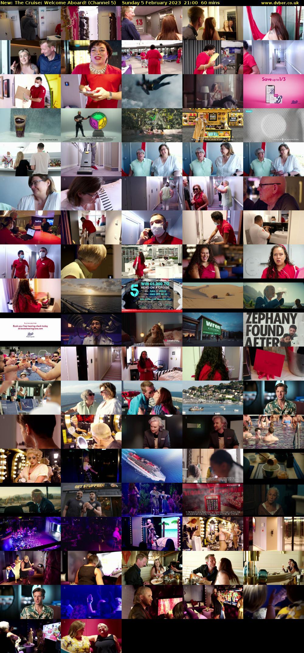 The Cruise: Welcome Aboard! (Channel 5) Sunday 5 February 2023 21:00 - 22:00