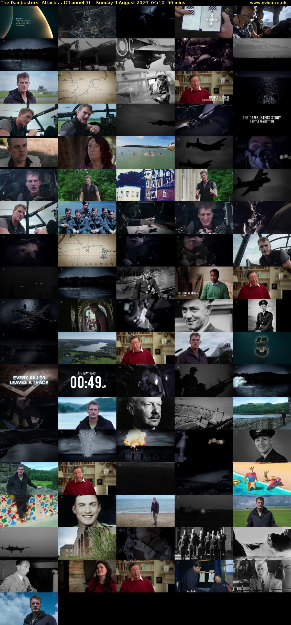 The Dambusters: Attack!... (Channel 5) Sunday 4 August 2024 04:10 - 05:00