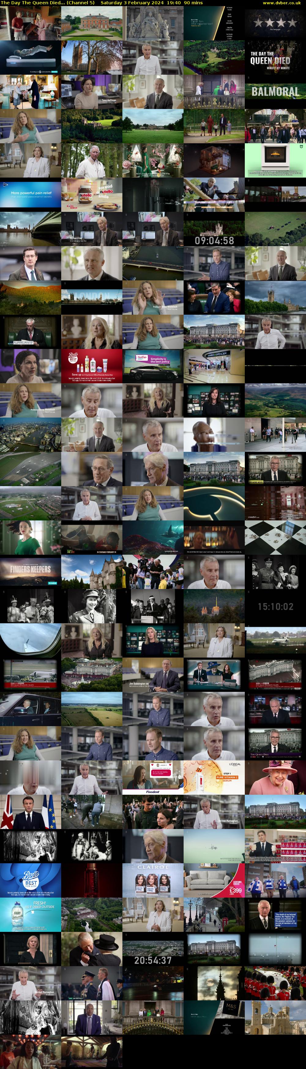 The Day The Queen Died... (Channel 5) Saturday 3 February 2024 19:40 - 21:10