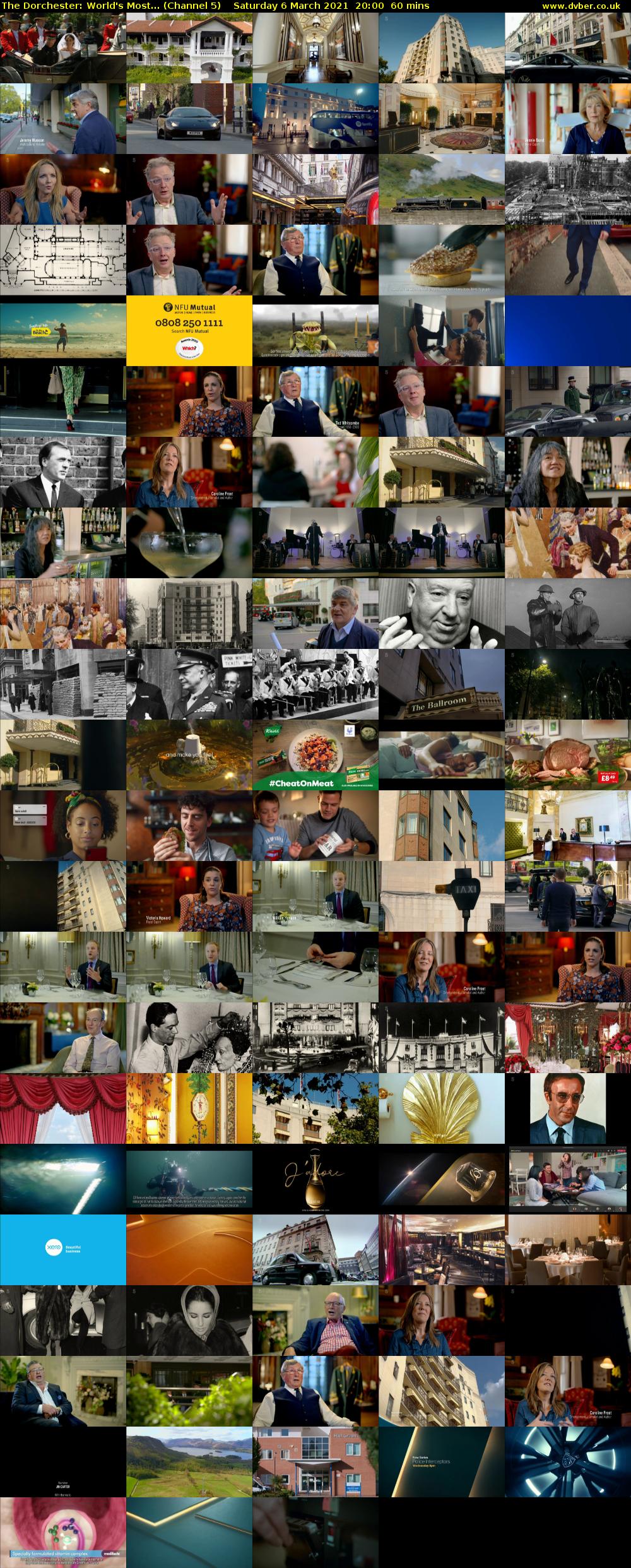 The Dorchester: World's Most... (Channel 5) Saturday 6 March 2021 20:00 - 21:00