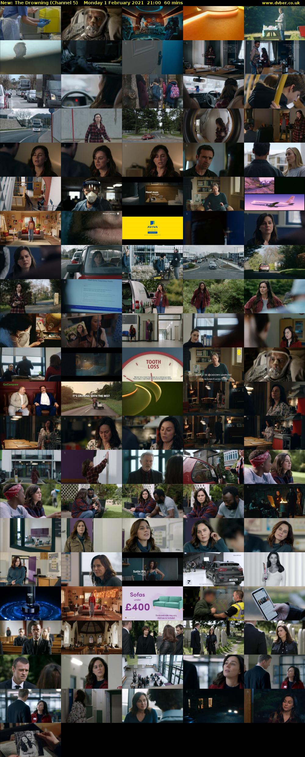 The Drowning (Channel 5) Monday 1 February 2021 21:00 - 22:00