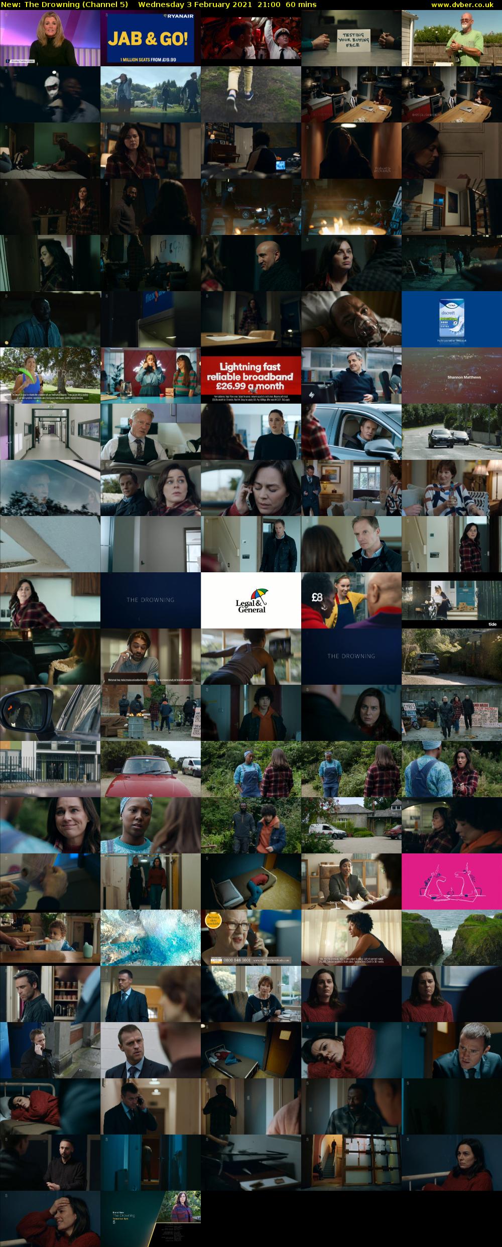 The Drowning (Channel 5) Wednesday 3 February 2021 21:00 - 22:00