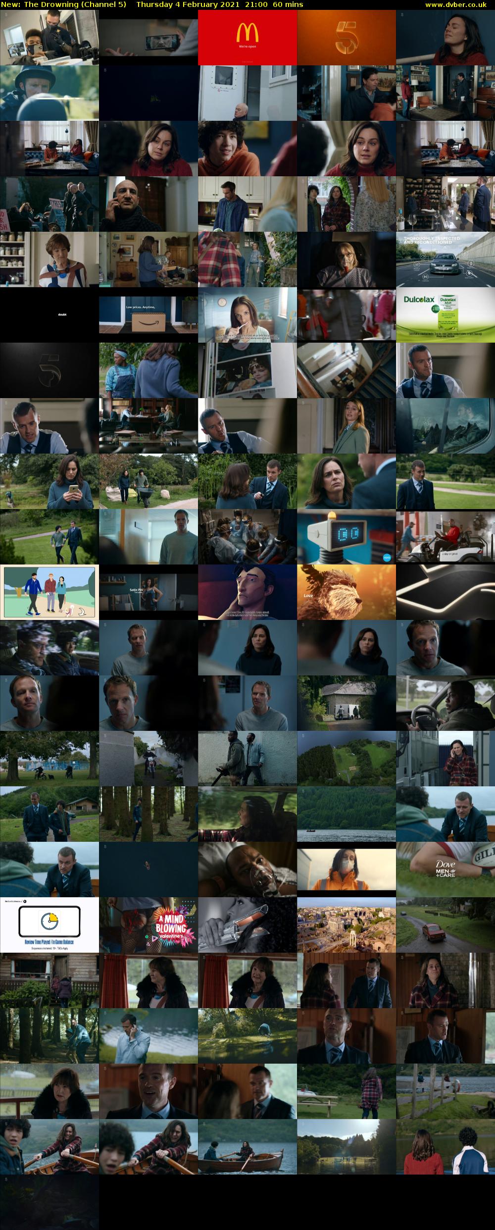 The Drowning (Channel 5) Thursday 4 February 2021 21:00 - 22:00