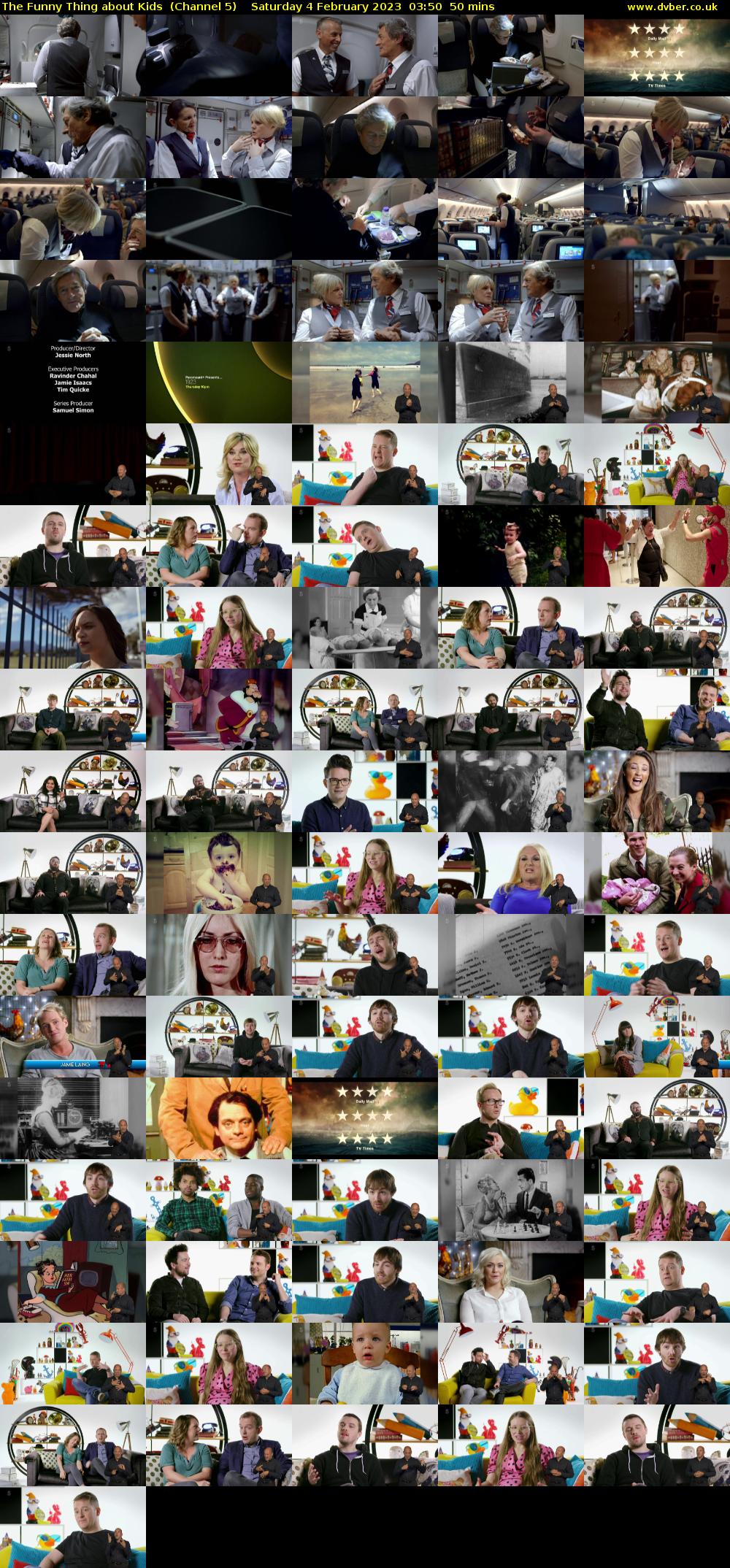 The Funny Thing About Kids  (Channel 5) Saturday 4 February 2023 03:50 - 04:40