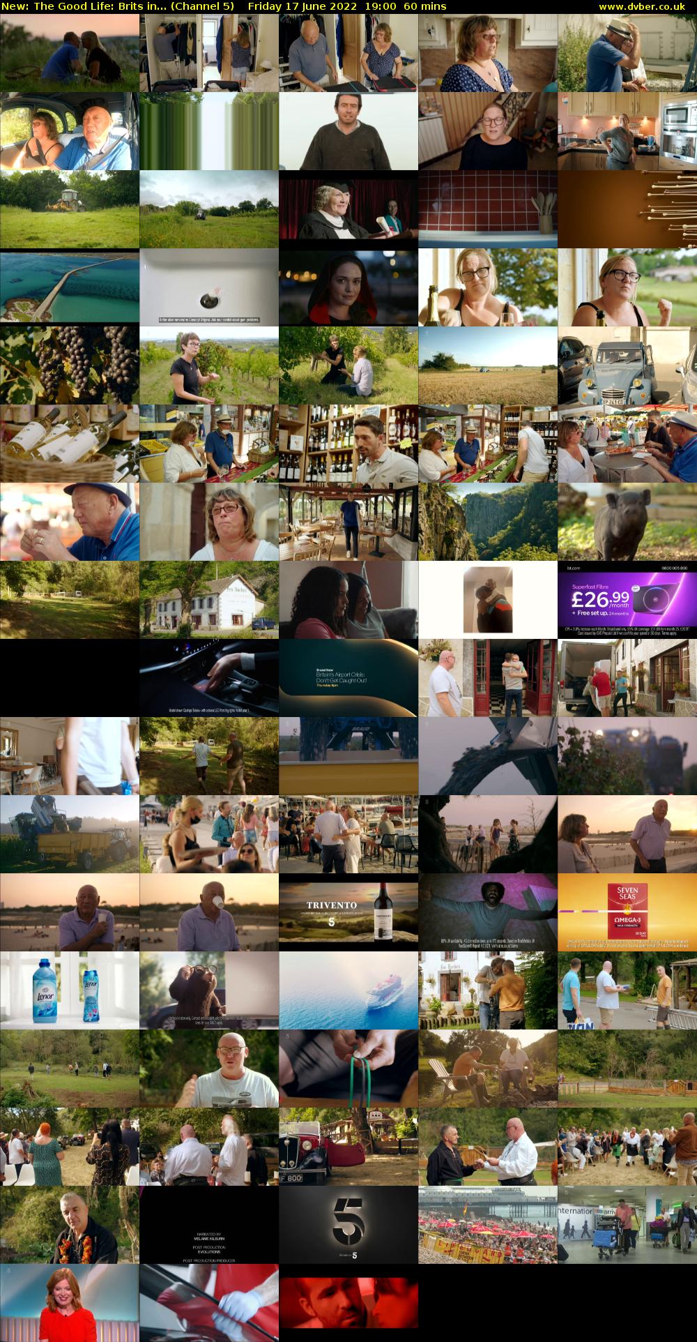 The Good Life: Brits in... (Channel 5) Friday 17 June 2022 19:00 - 20:00