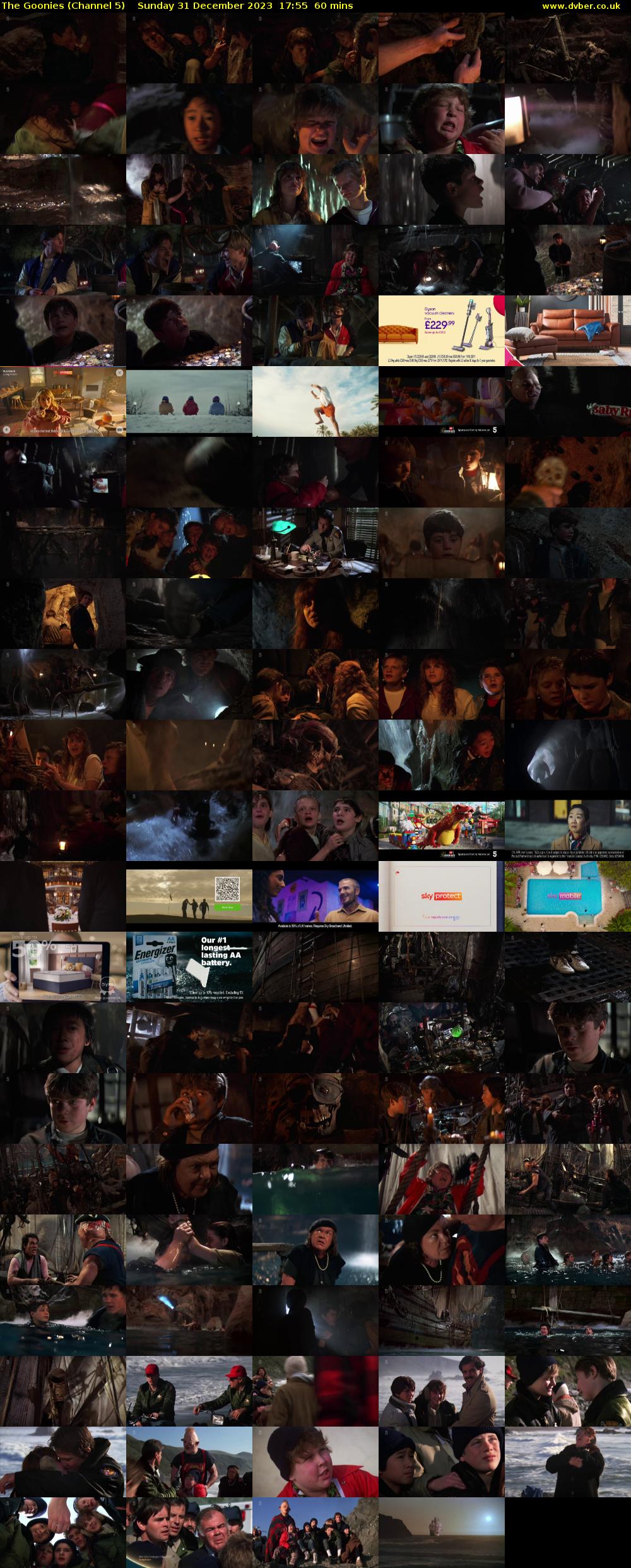 The Goonies (Channel 5) Sunday 31 December 2023 17:55 - 18:55