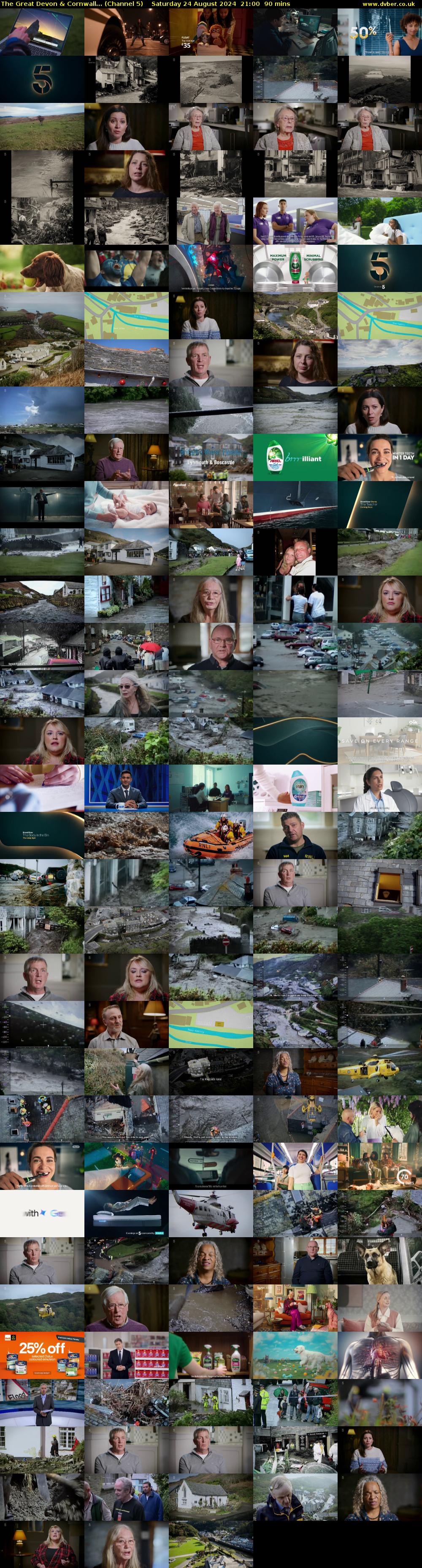 The Great Devon & Cornwall... (Channel 5) Saturday 24 August 2024 21:00 - 22:30
