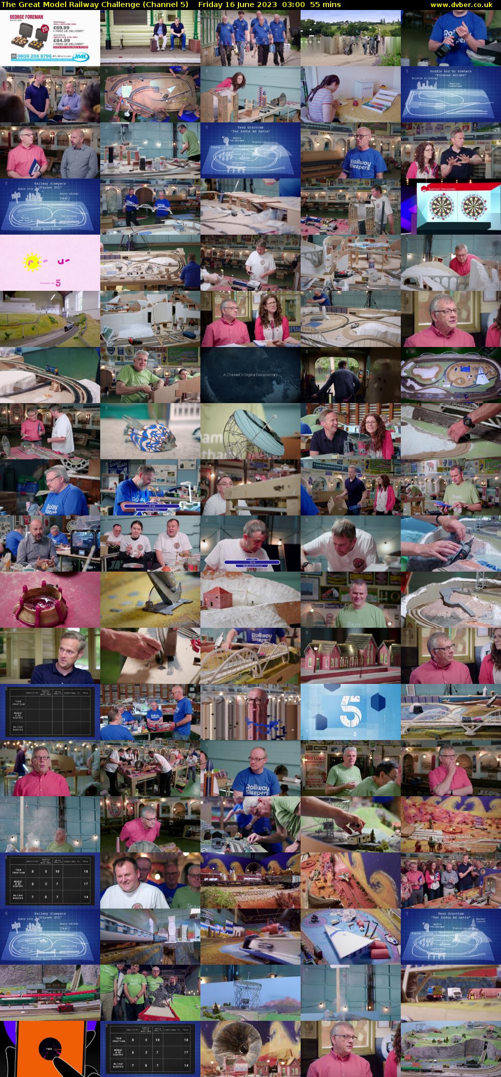 The Great Model Railway Challenge (Channel 5) Friday 16 June 2023 03:00 - 03:55
