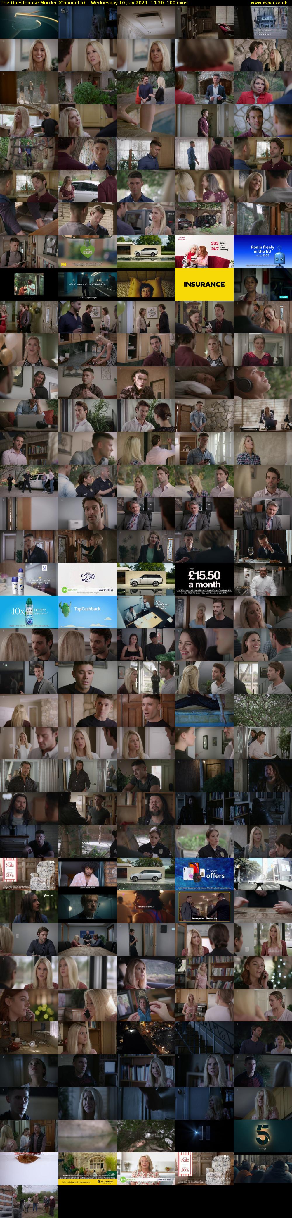 The Guesthouse Murder (Channel 5) Wednesday 10 July 2024 14:20 - 16:00