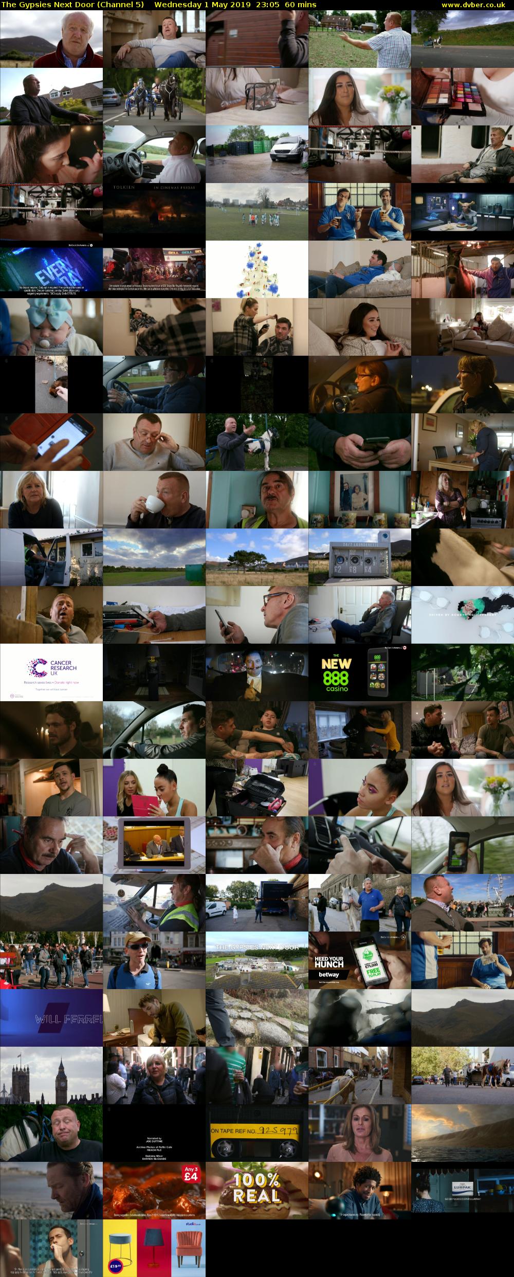The Gypsies Next Door (Channel 5) Wednesday 1 May 2019 23:05 - 00:05