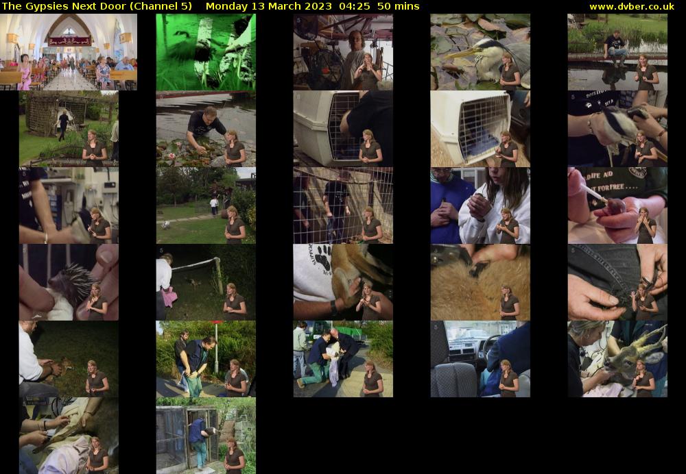 The Gypsies Next Door (Channel 5) Monday 13 March 2023 04:25 - 05:15