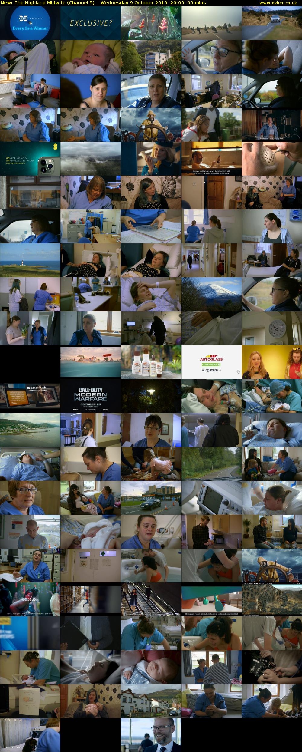 The Highland Midwife (Channel 5) Wednesday 9 October 2019 20:00 - 21:00