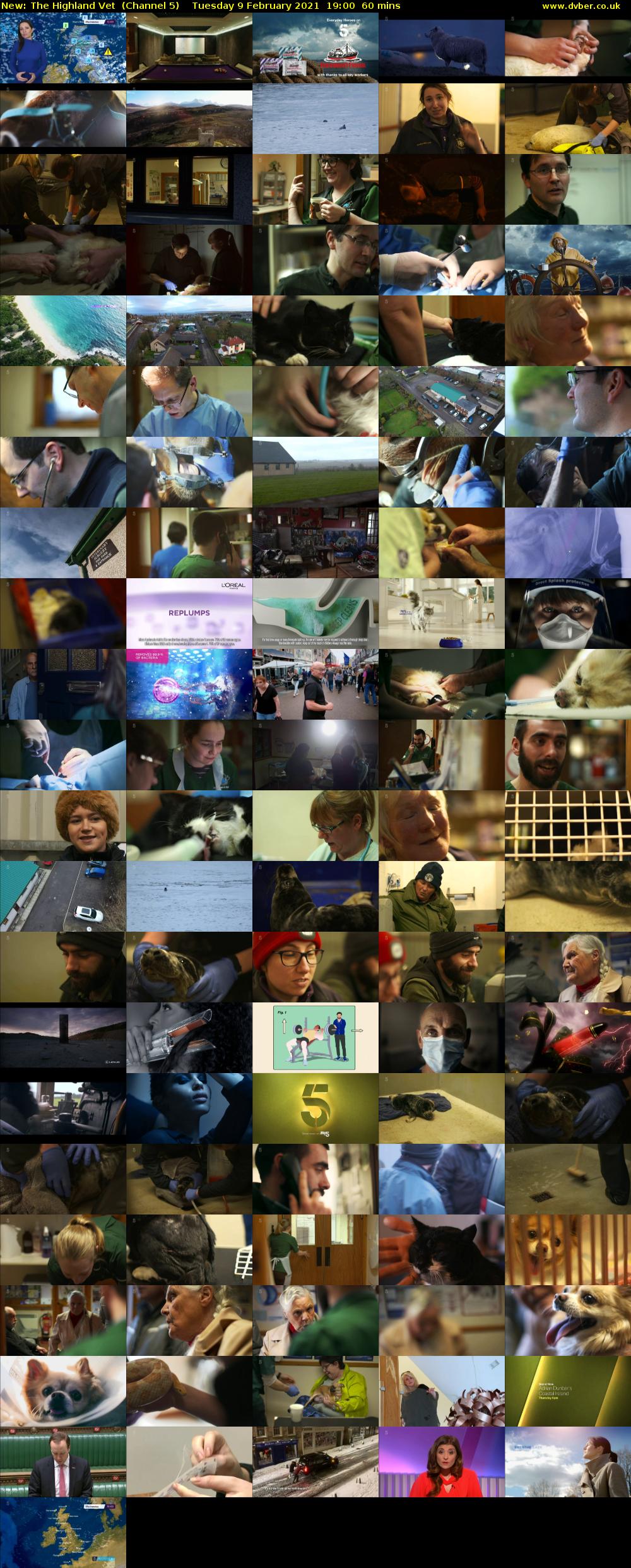 The Highland Vet (Channel 5) Tuesday 9 February 2021 19:00 - 20:00