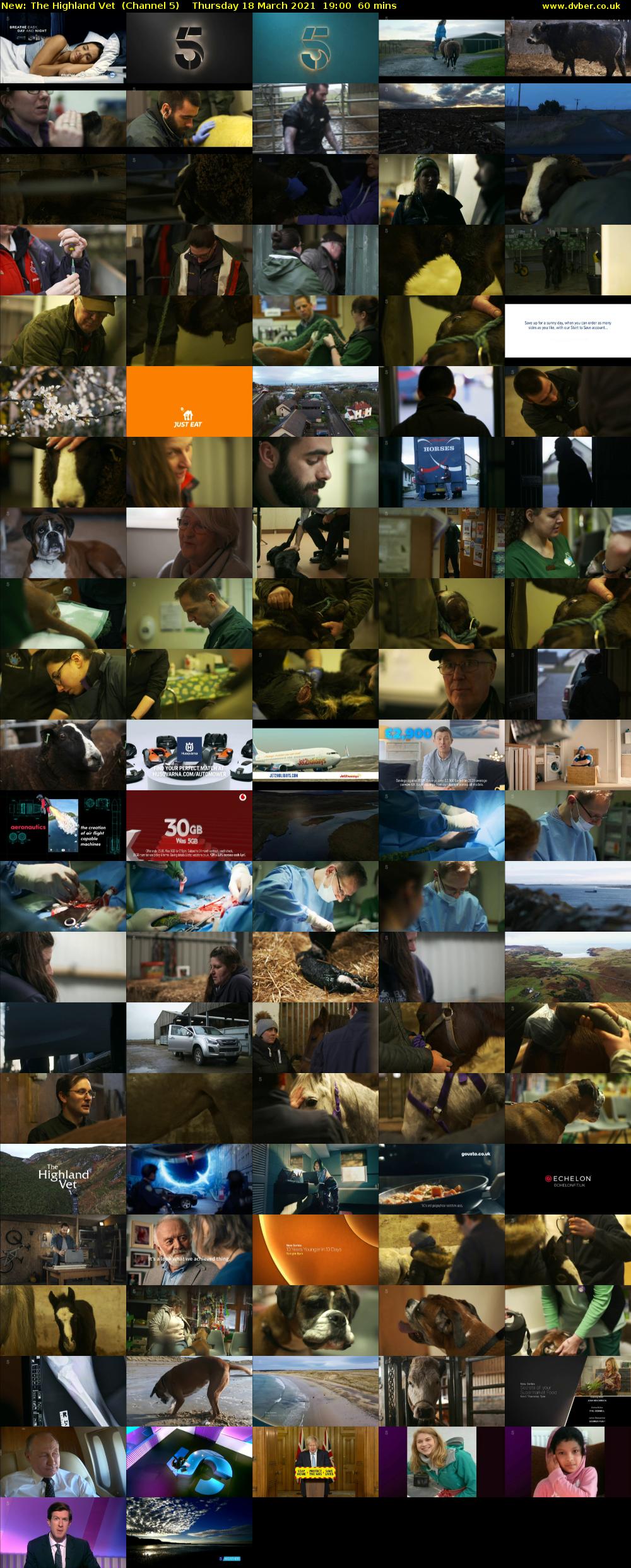 The Highland Vet (Channel 5) Thursday 18 March 2021 19:00 - 20:00