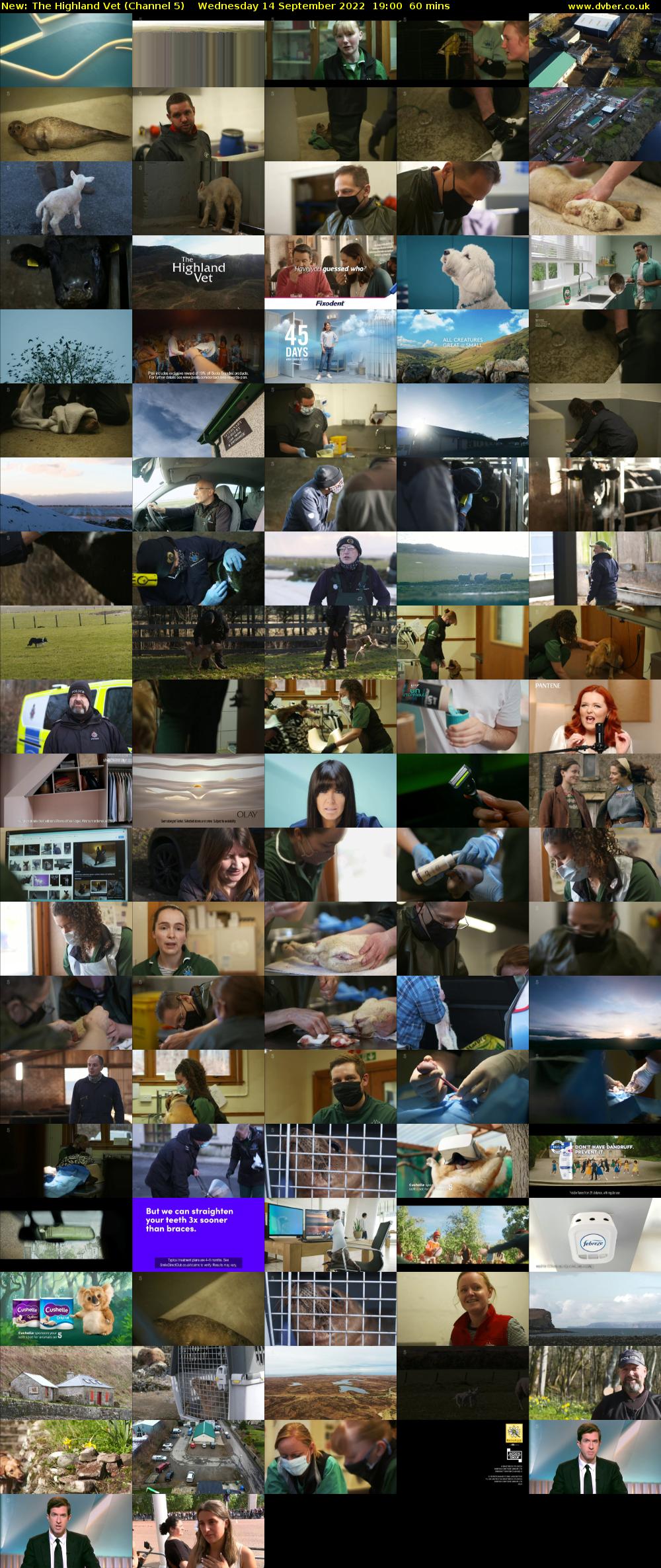 The Highland Vet (Channel 5) Wednesday 14 September 2022 19:00 - 20:00